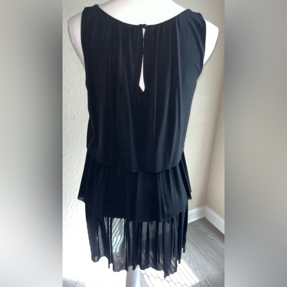 BCBGMaxAzria Tiered Art Deco Beaded Dress - Picture 2 of 9